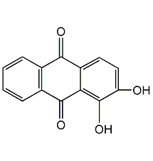 茜草素結(jié)構(gòu)式