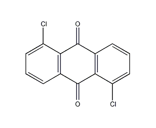 1,5-二氯蒽醌結(jié)構(gòu)式