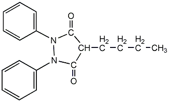 基丁氮酮結構式